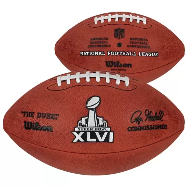 NFL 2026 赛季“超级碗”限定版真皮橄榄球